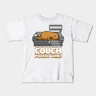 Ahhh Couch Potato Time Kids T-Shirt